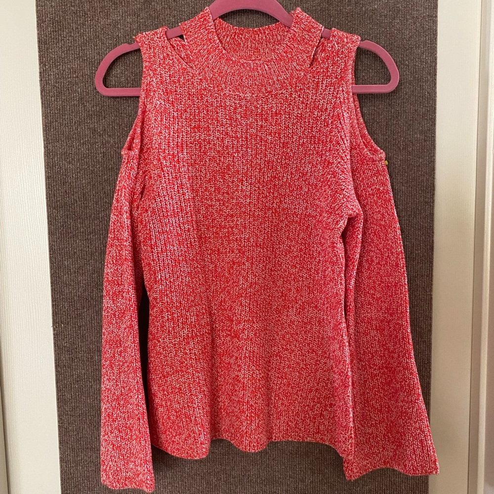 🎄New York & Company Open-Shoulder Sweater NWT